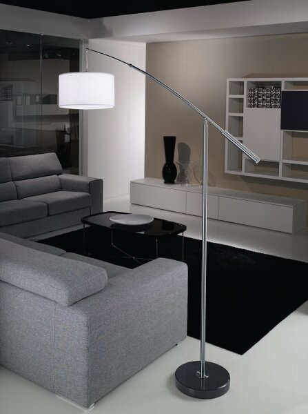 Eglo 92206 - Lampada da terra NADINA 1xE27/60W/230V
