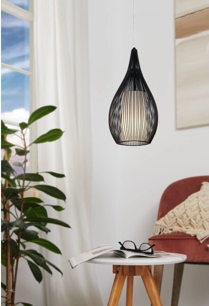 Eglo 92252 - Lampadario RAZONI 1xE27/60W/230V