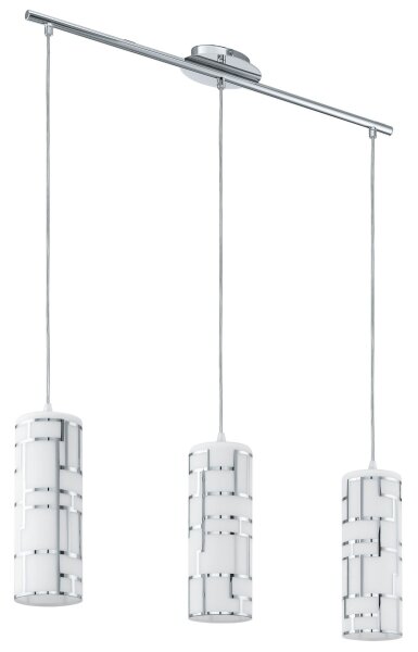 Eglo 92563 - Lampada a sospensione BAYMAN 3xE27/60W/230V