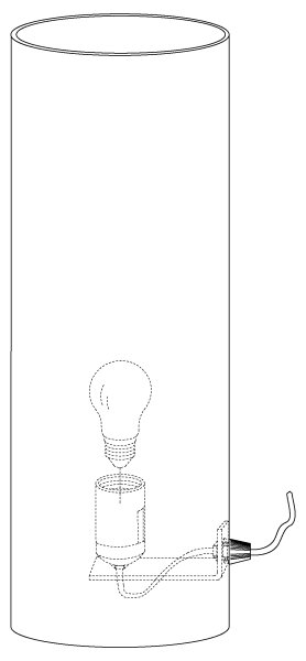 Eglo 92743 - Lampada da tavolo RIVATO 1xE27/60W/230V