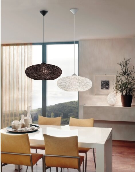 Eglo 93373 - Lampada a sospensione CAMPILO 1xE27/60W/230V