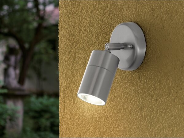 Eglo 93268 - Illuminazione LED da esterno STOCKHOLM 1 1xGU10/5W/230V