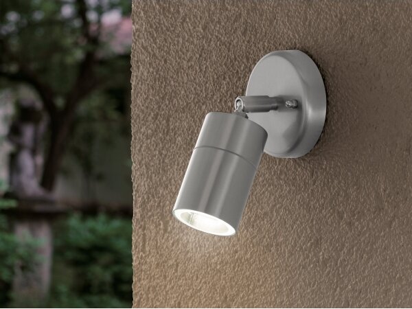 Eglo 93268 - Illuminazione LED da esterno STOCKHOLM 1 1xGU10/5W/230V