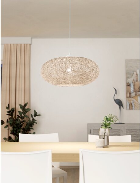 Eglo 93374 - Lampada a sospensione CAMPILO 1xE27/60W/230V