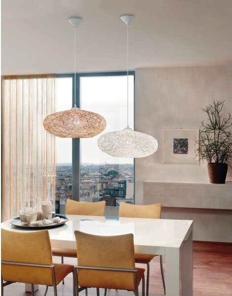 Eglo 93373 - Lampada a sospensione CAMPILO 1xE27/60W/230V