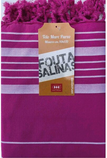 Telo Mare Fouta Cotone Spugna Salinas