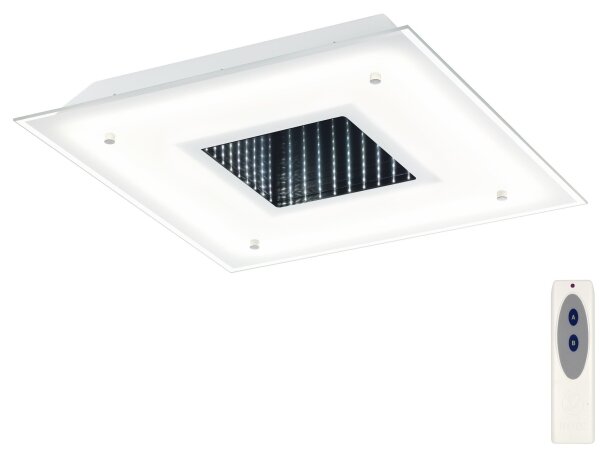 Eglo 93659 - Plafoniera LED LICOSA LED/24W + LED/2,6W
