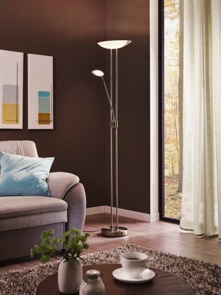 Eglo 93874 - LED dimmerabile lampada BAYA 1 LED/20W + LED/2,5W cromo opaco