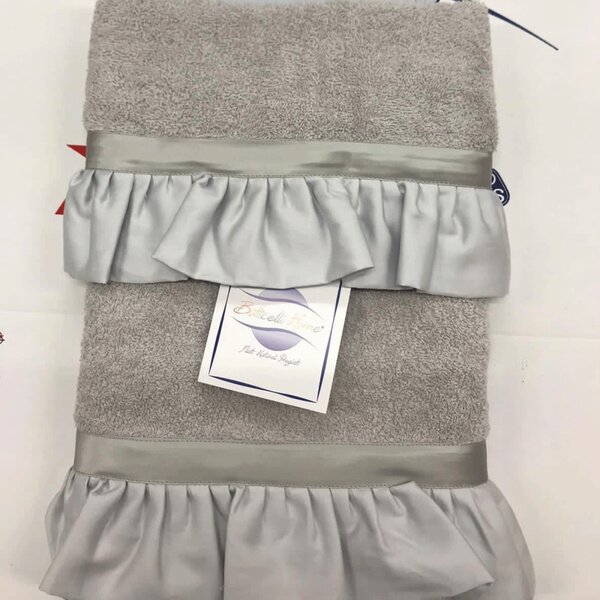 Set Spugna 1 1 Botticelli Home in puro Cotone Rouches