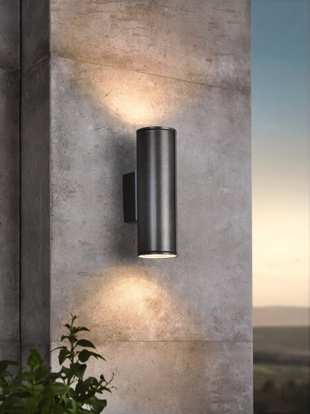 Eglo 94103 - Illuminazione LED da esterno RIGA 2xGU10/3W/230V