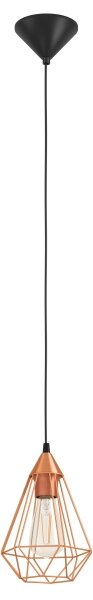 Eglo 94193 - Lampadario TARBES 1xE27/60W/230V