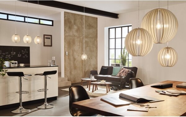 Eglo 94438 - Lampadario COSSANO 1xE27/60W/230V