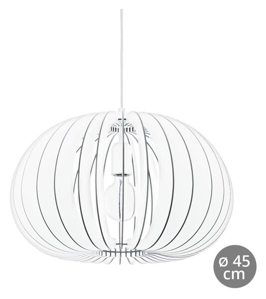 Eglo 94442 - Lampadario COSSANO 1xE27/60W/230V