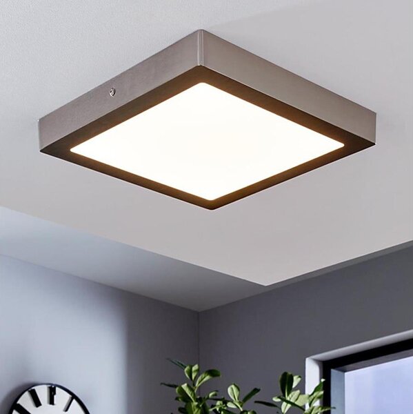 Eglo 78218 - Plafoniera LED FUEVA LED/22W/230V 30x30 cm cromo opaco
