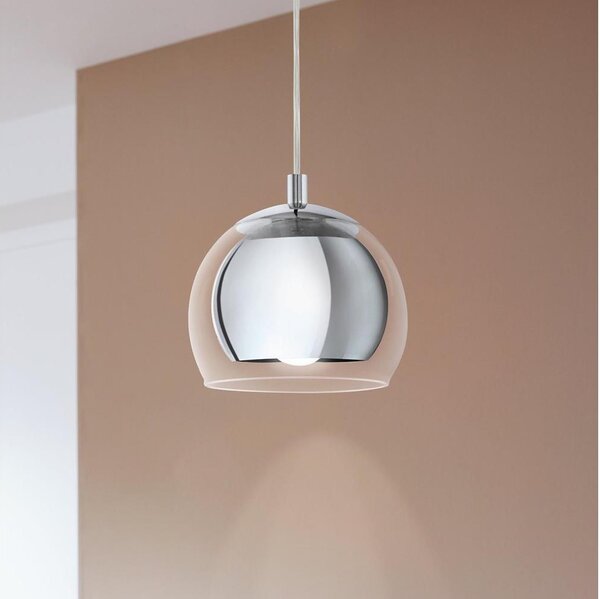 Eglo 94592 - Lampadario ROCAMAR 1xE27/60W/230V