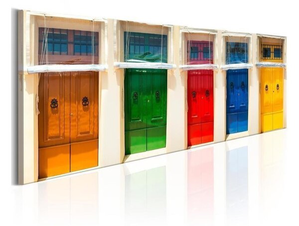 Quadro Colourful Doors