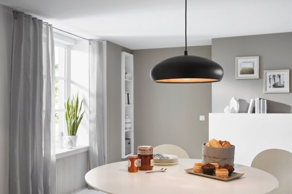 Eglo 94605 - Lampadario MOGANO 1xE27/60W/230V