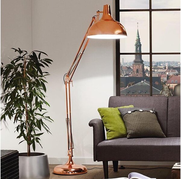 Eglo 94705 - Lampada da terra BORGILLIO 1xE27/60W/230V