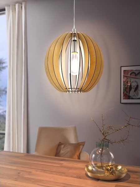Eglo 94764 - Lampadario COSSANO 1xE27/60W/230V