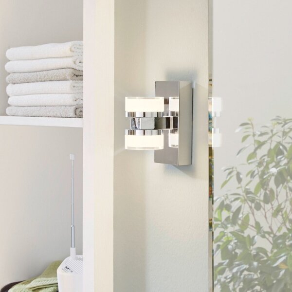 Eglo 94651 - Applique a LED da bagno ROMENDO 2xLED/4,5W/230V IP44