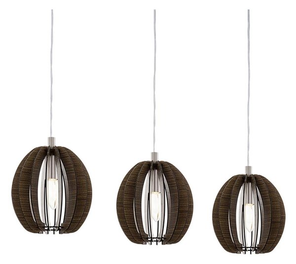 Eglo 94641 - Lampadario COSSANO 3xE14/60W/230V