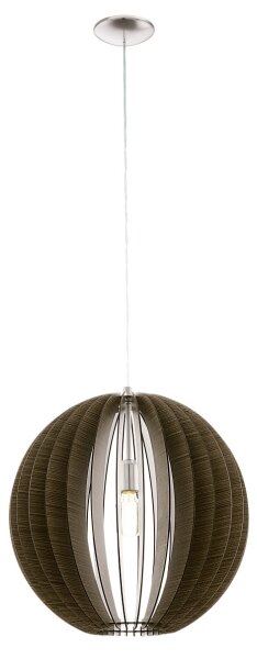 Eglo 94636 - Lampadario COSSANO 1xE27/60W/230V
