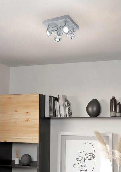 Eglo 94645 - Faretto LED NOVORIO 4xGU10-LED/5W/230V