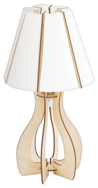 Eglo 94951 - Lampada da tavolo COSSANO 1xE27/60W/230V