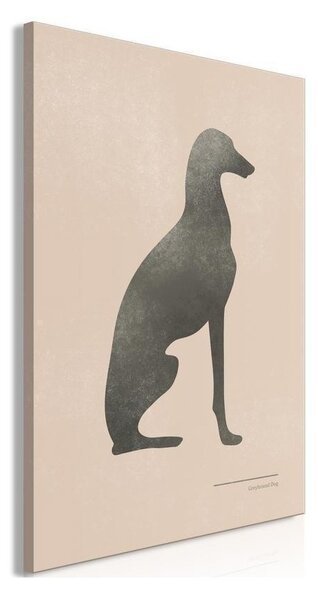 Quadro Calm Greyhound (1 Part) Vertical