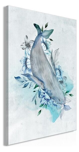 Quadro Mrs. Whale (1 Part) Vertical