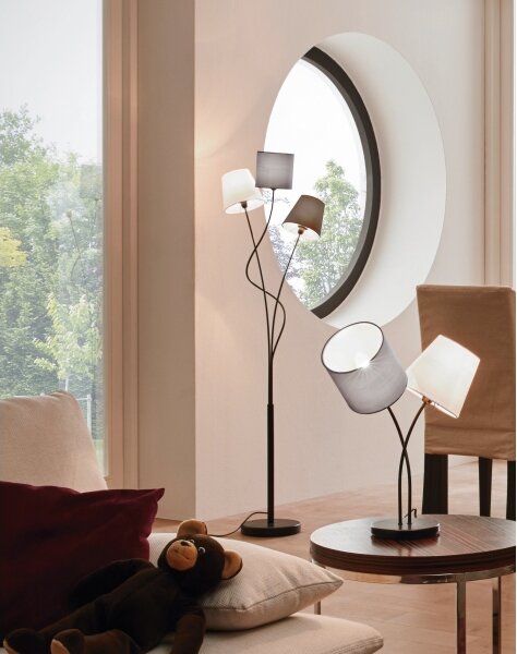 Eglo 94995 - Lampada da terra MARONDA 3xE14/40W/230V