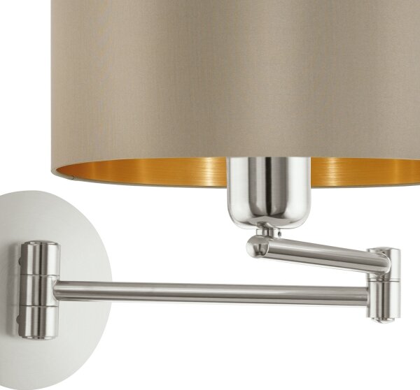 Eglo 95055 - Applique MASERLO 1xE27/60W/230V