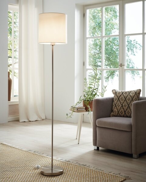 Eglo 95164 - Lampada da terra PASTERI 1xE27/60W/230V