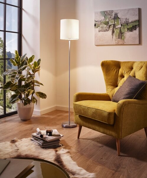 Eglo 95164 - Lampada da terra PASTERI 1xE27/60W/230V