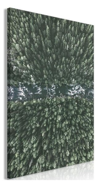 Quadro Forest River (1 Part) Vertical