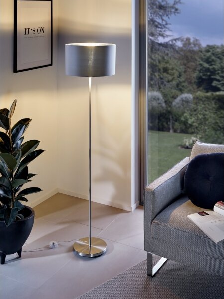 Eglo 95173 - Lampada da terra MASERLO 1xE27/60W/230V