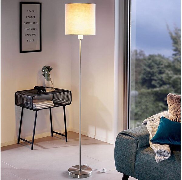 Eglo 95167 - Lampada da terra PASTERI 1xE27/60W/230V
