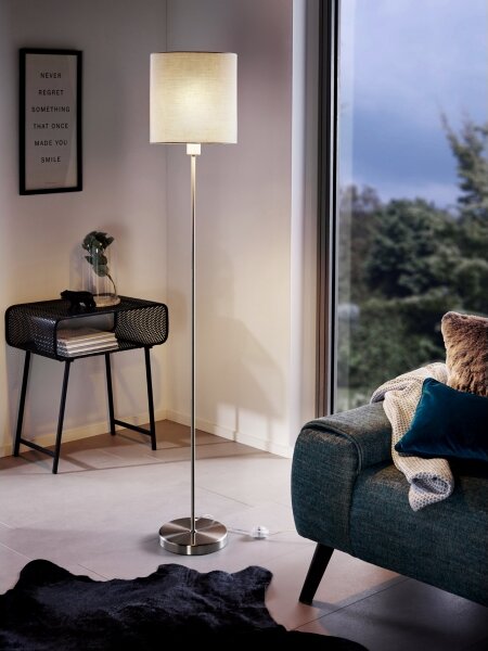 Eglo 95167 - Lampada da terra PASTERI 1xE27/60W/230V