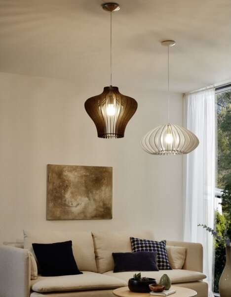 Eglo 95254 - Lampadario COSSANO 2 1xE27/60W/230V