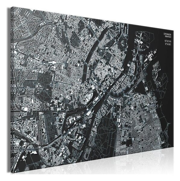 Quadro Close up of Copenhagen (1 Part) Wide