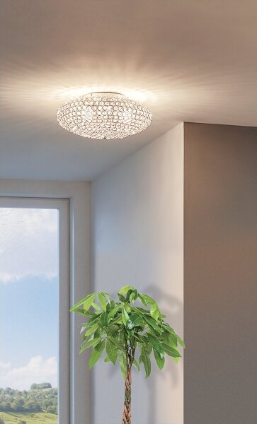 Eglo 95284 - Lampada da soffitto CLEMENTE 2xE27/60W/230V