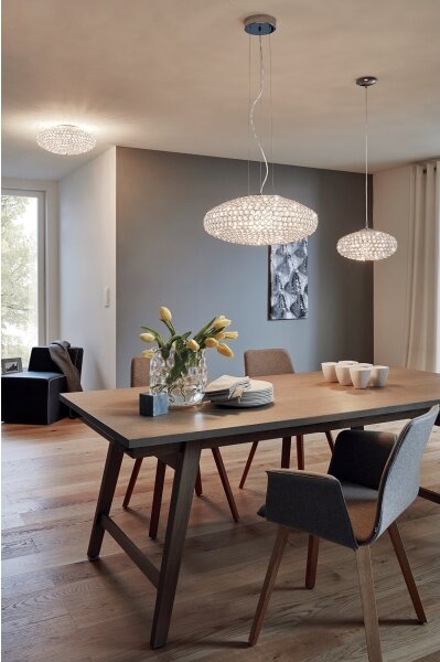 Eglo 95286 - Lampadario a sospensione con filo CLEMENTE 1xE27/60W/230V