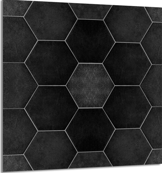 PIATTO IN VETRO PER CUCINA 60x65 Piastrella