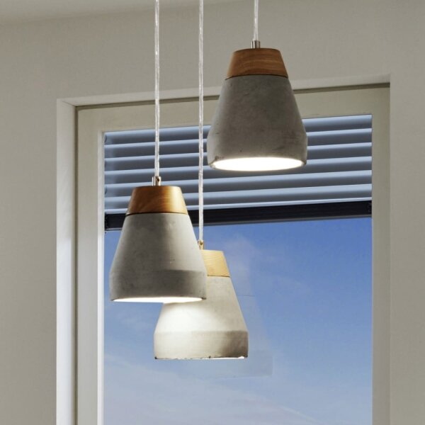 Eglo 95526 - Lampadario TAREGA 3xE27/60W/230V