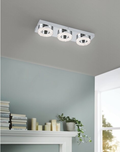 Eglo 95663 - Plafoniera LED FRADELO 3xLED/4W/230V
