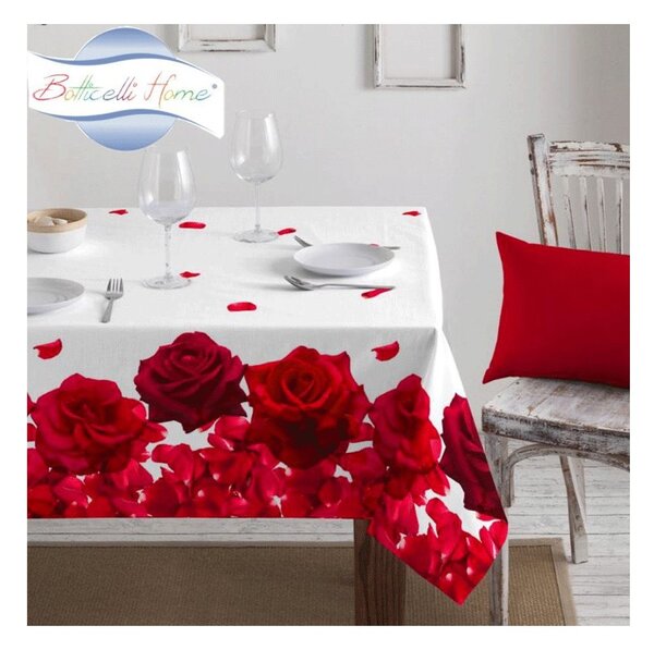 Tovaglia 12 Persone Rose Botticelli Home