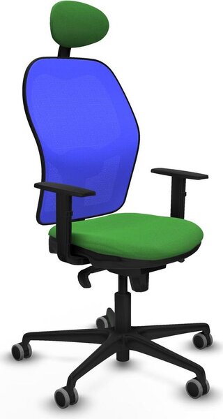 Sedia da ufficio con poggiatesta Jorquera Piqueras y Crespo 1D036G1 verde