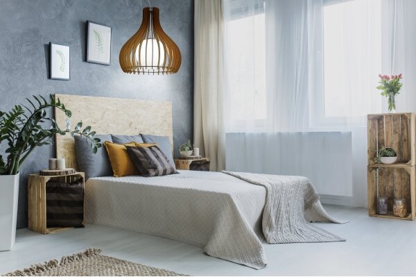 Eglo 96214 - Lampadario TINDORI 1xE27/60W/230V