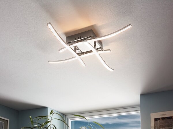 Eglo 96327 - Lampadario LED fisso VALMORA 4xLED/5W/230V