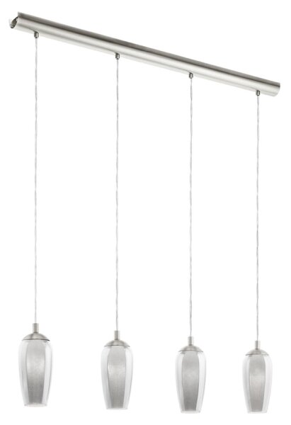 Eglo 96344 - Lampadario LED a sospensione con filo FARSALA 4xG9/2,5W/230V